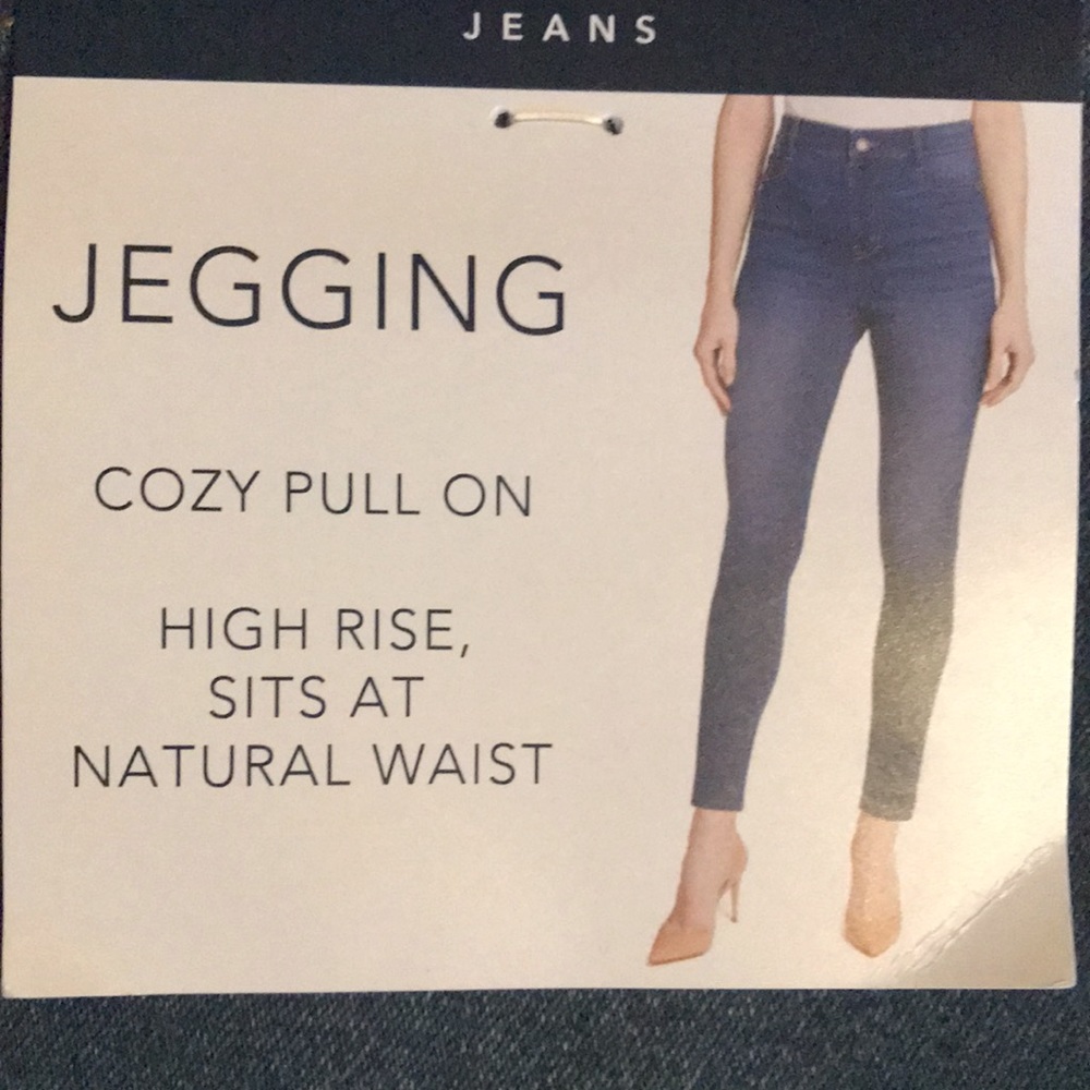 Isaac Mizrahi Jeans Cozy Pull On Jegging Small